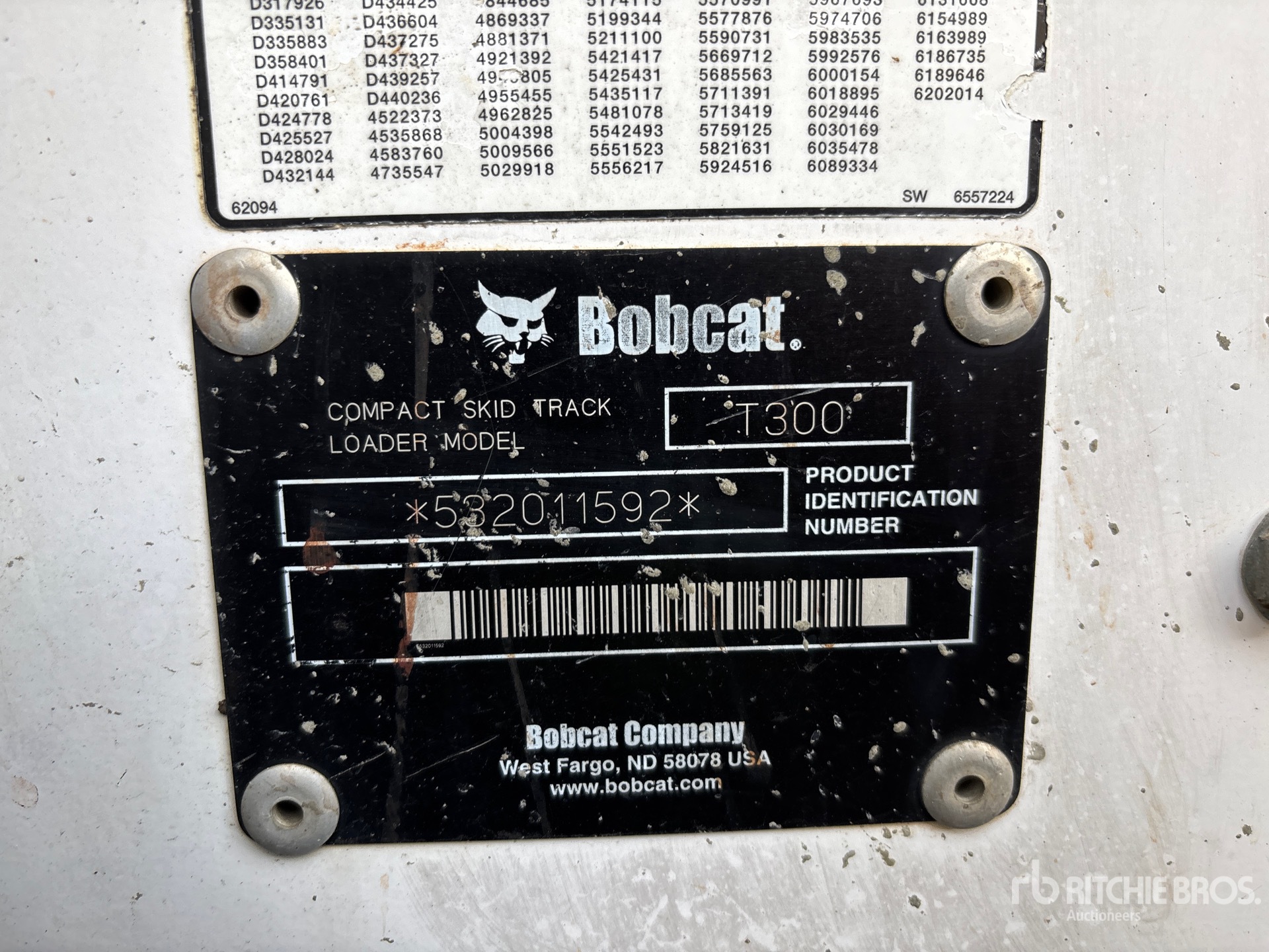 General Appearance with Numer seryjny/numer identyfikacyjny pojazdu