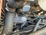 Engine with A/C Compressor
