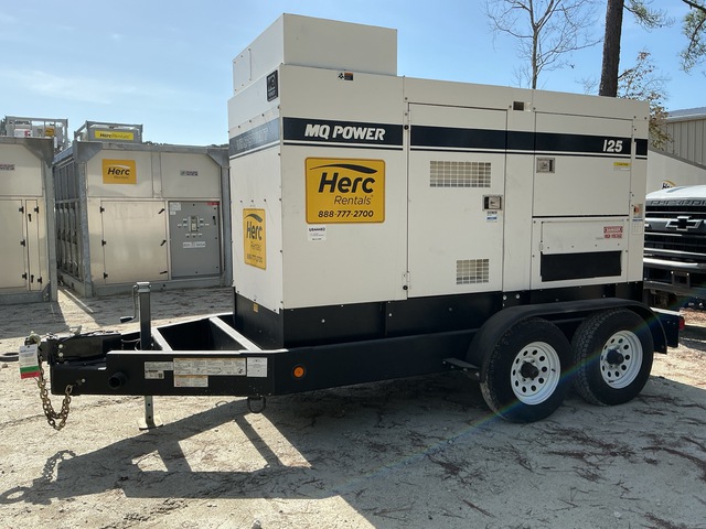 2022 Multiquip DCA125SSIU4F 72 kW Mobile Generator Set