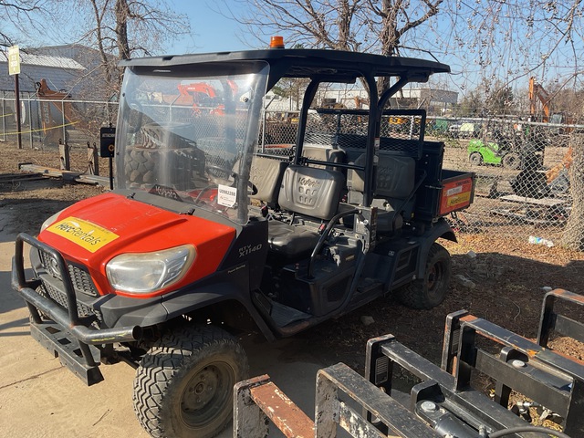 2020 Kubota RTV-X1140 4x4 Utility Vehicle (Inoperable)