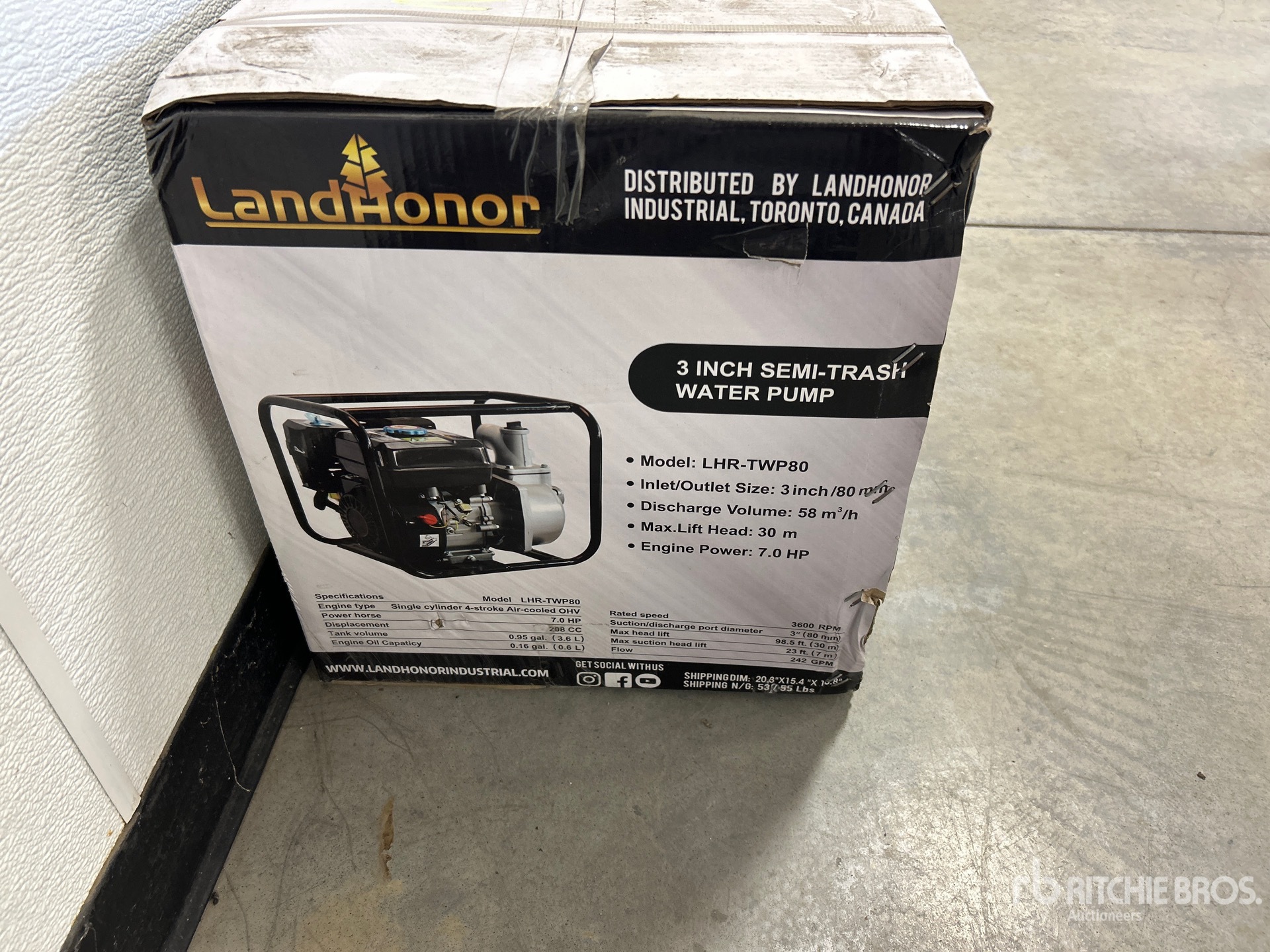 General Appearance with Picture, Left Rear Corner