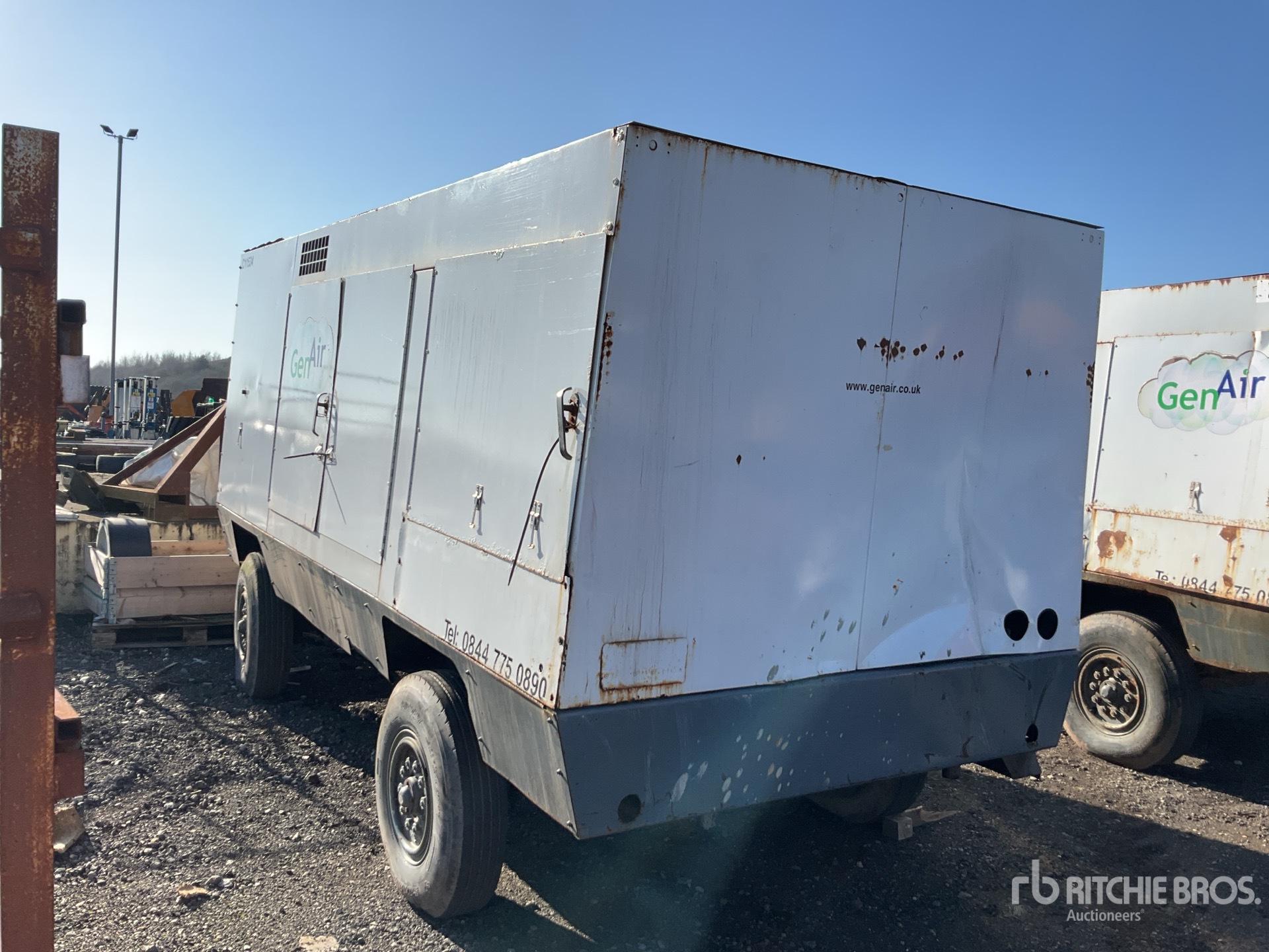 General Appearance with Picture, Left Rear Corner