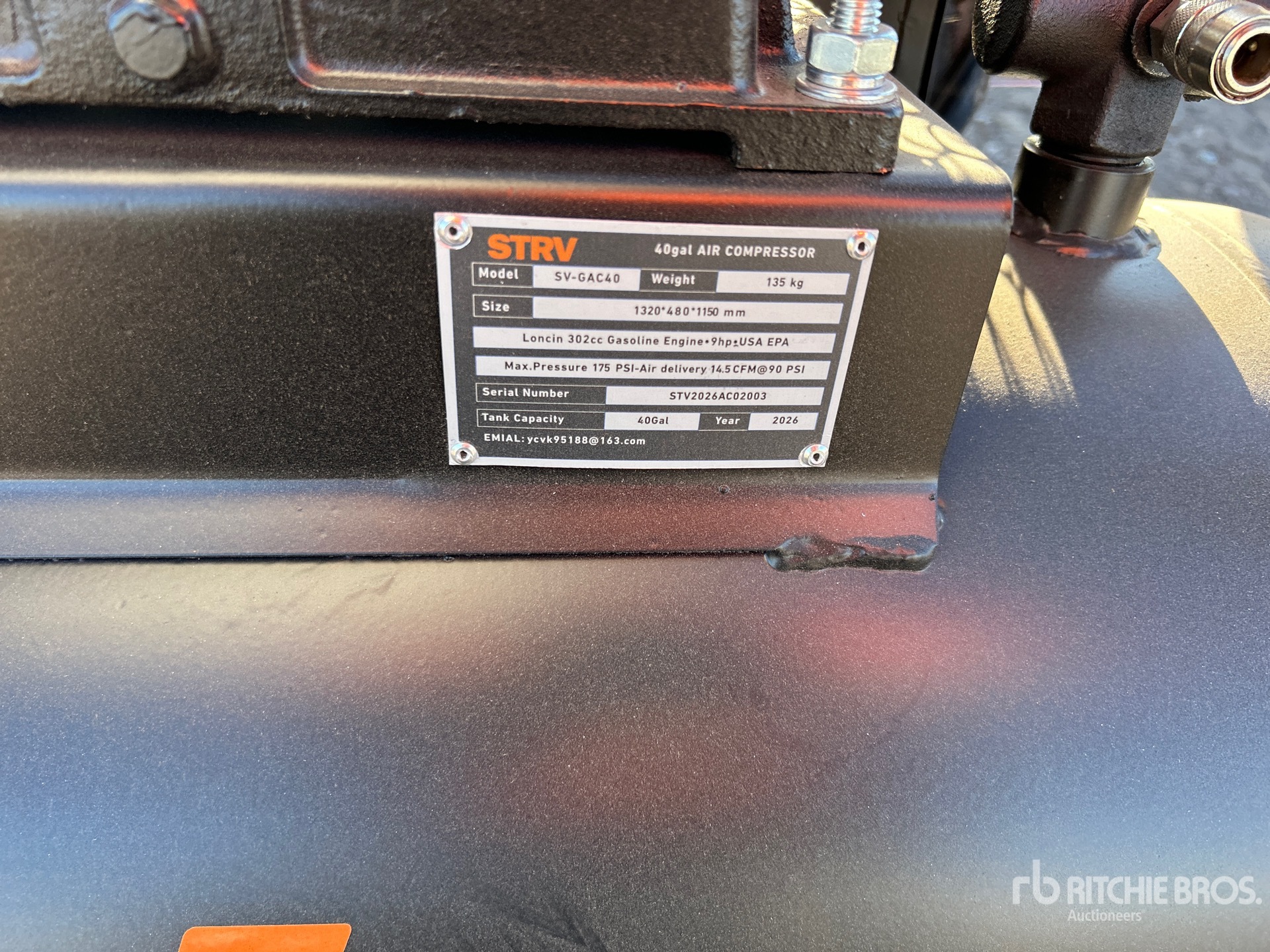 General Appearance with N.º de serie/VIN