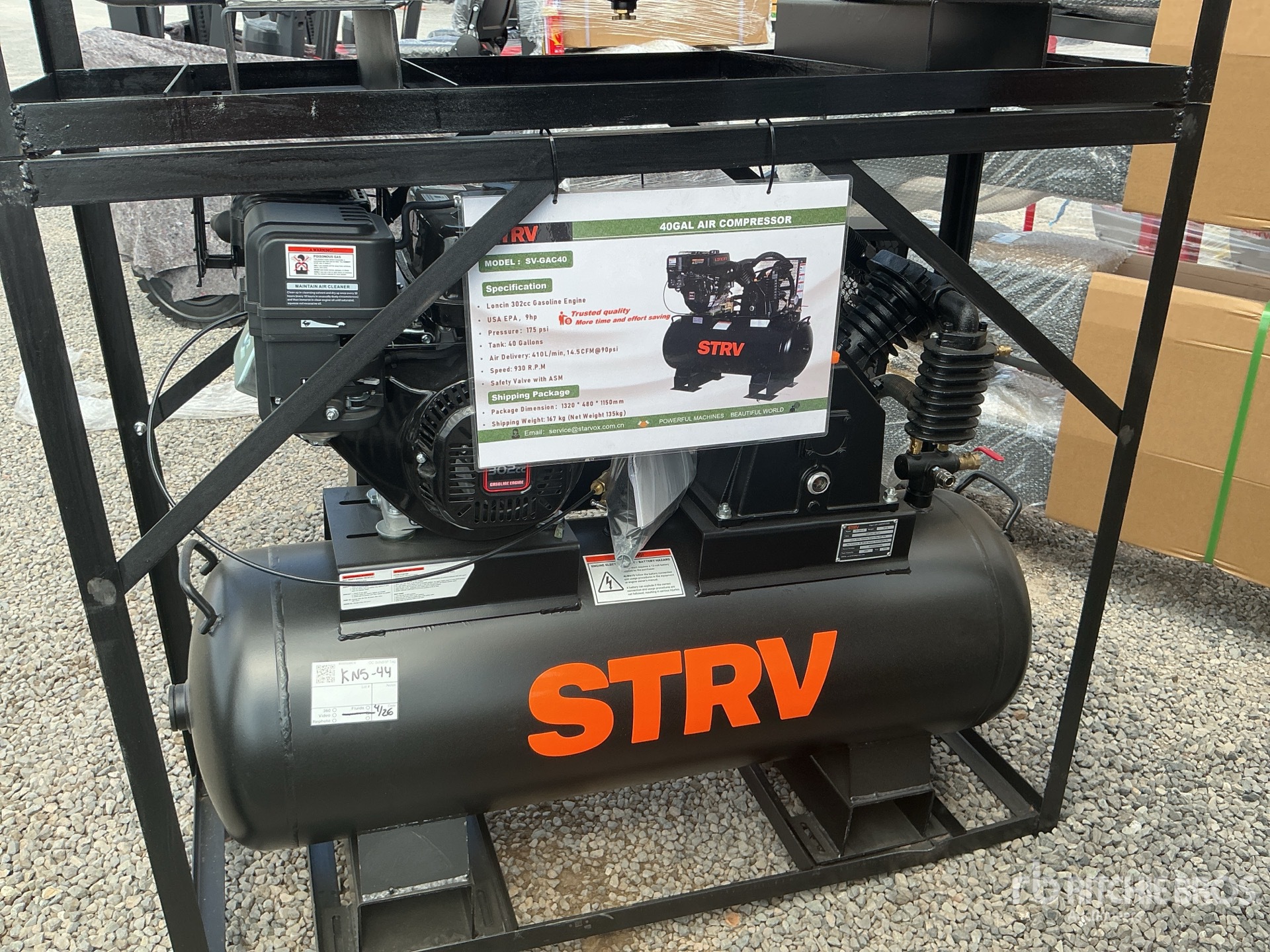 General Appearance with Picture, Left Rear Corner