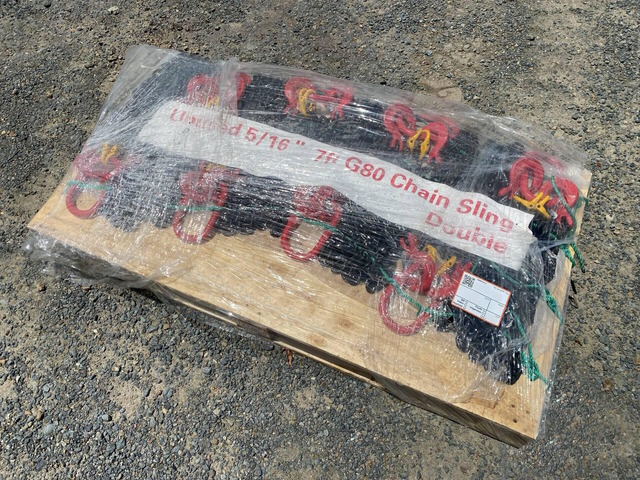 Quantity of 2026 Suihe DLS Double Leg Chain Sling (Unused)