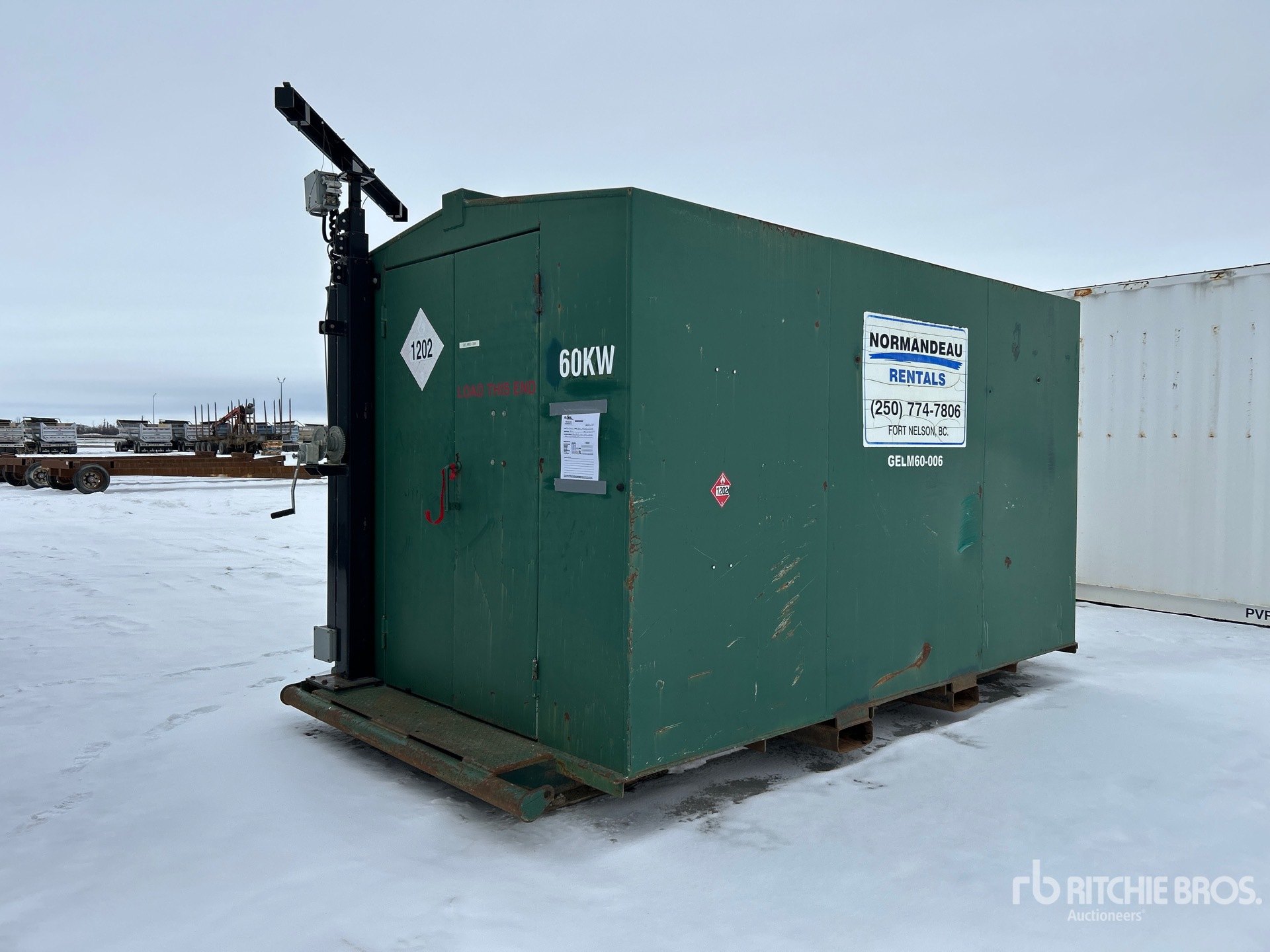 General Appearance with Picture, Left Front Corner