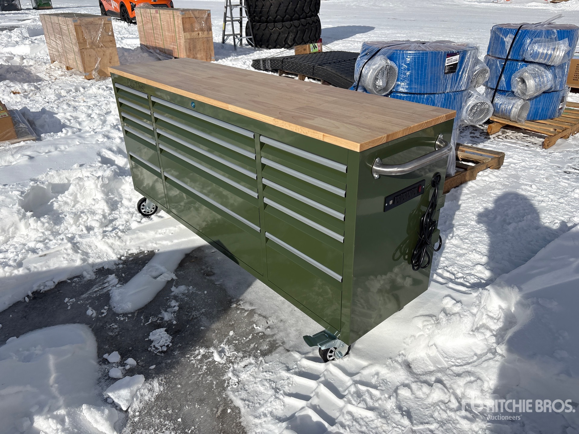 General Appearance with Picture, Left Front Corner