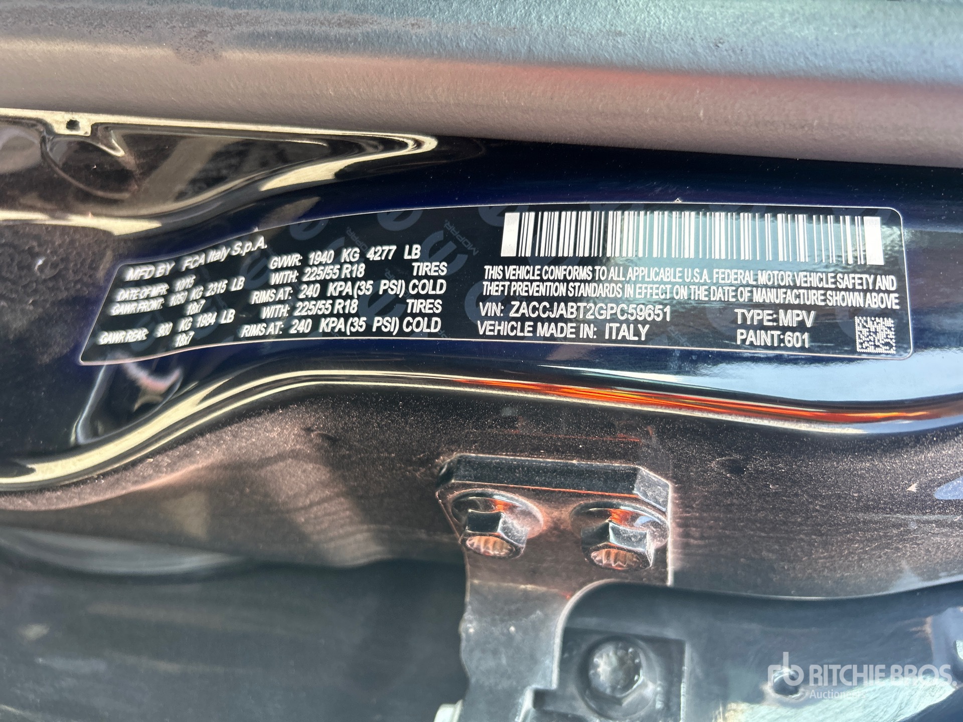 General Appearance with Seriennummer / FIN