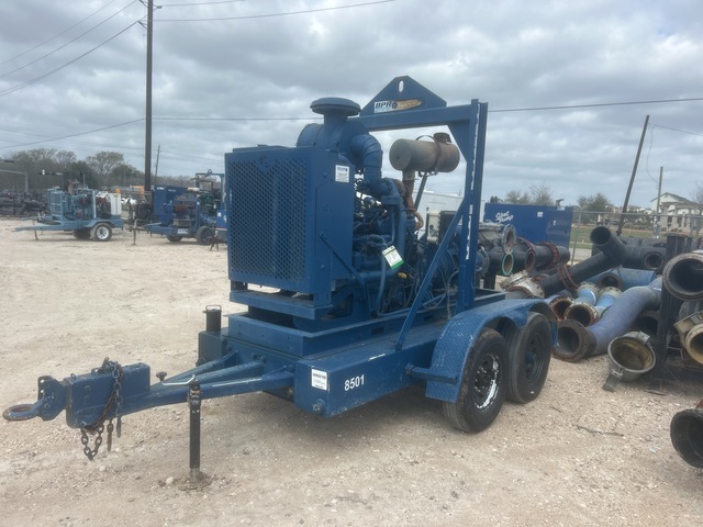 Pioneer SC86C17-6090H485 Trailer-Mounted Water Pump