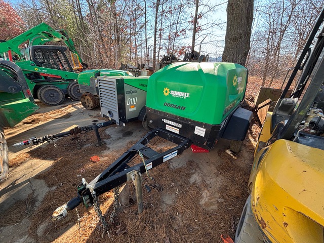 2022 Doosan C185WDO 185 cfm Mobile Air Compressor