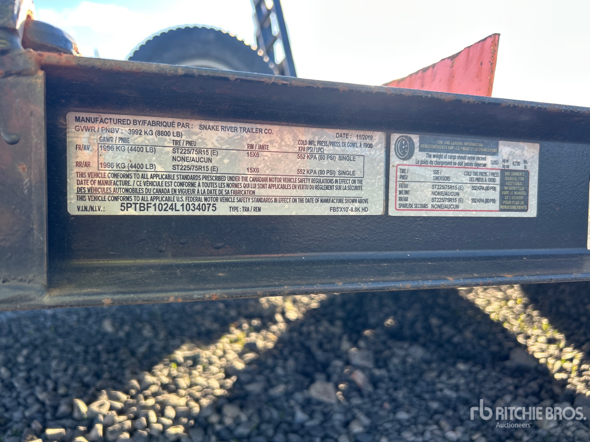 General Appearance with Numer seryjny/numer identyfikacyjny pojazdu