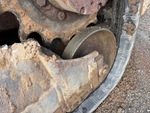 Undercarriage with Rear idler wear