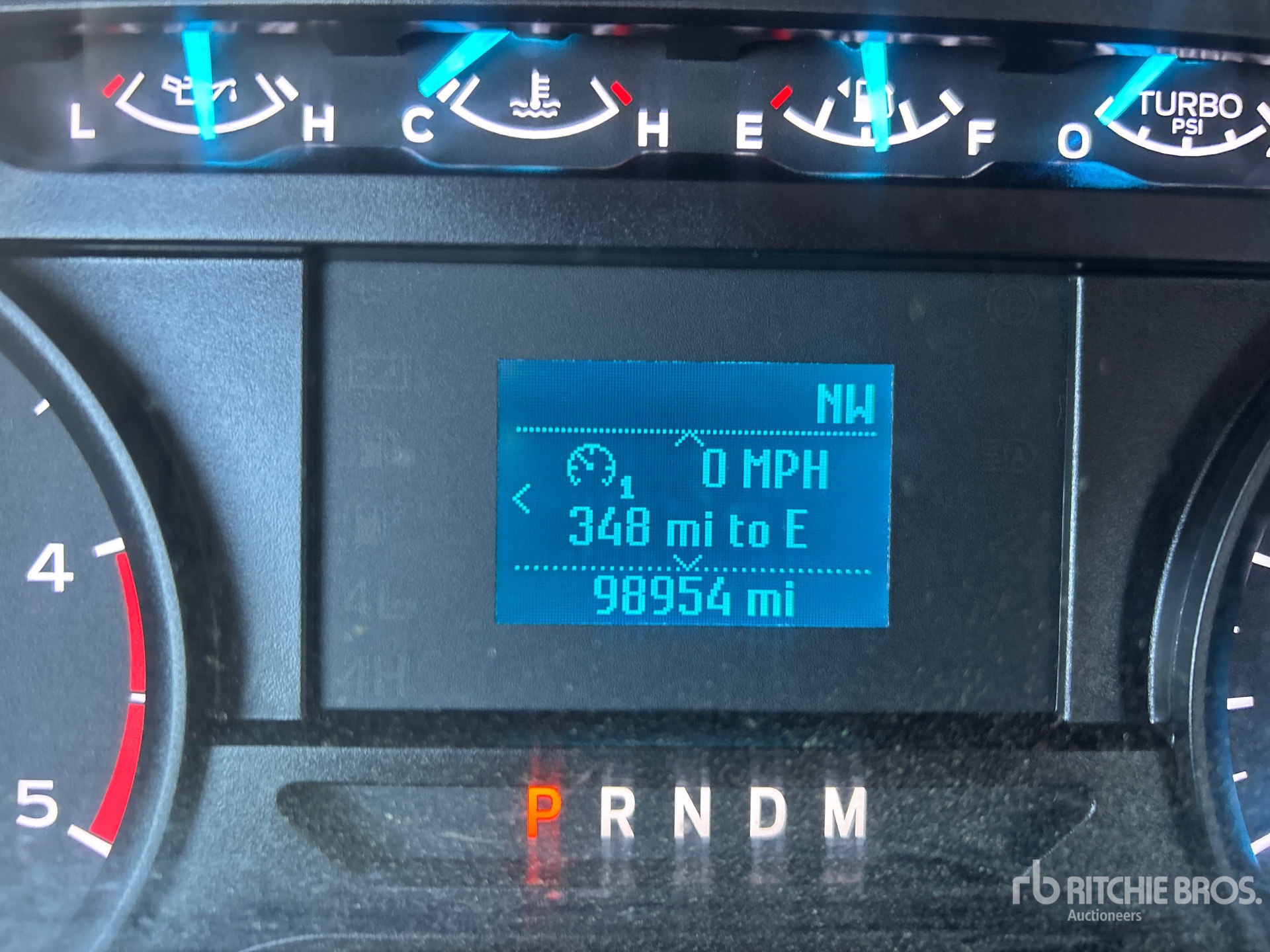 General Appearance with Hour Meter / Odometer