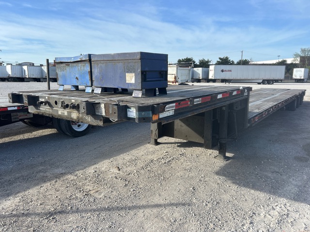 2015 Fontaine XTD5372 LP Tri/A 53 ft Extendable Single Drop Step Deck Trailer