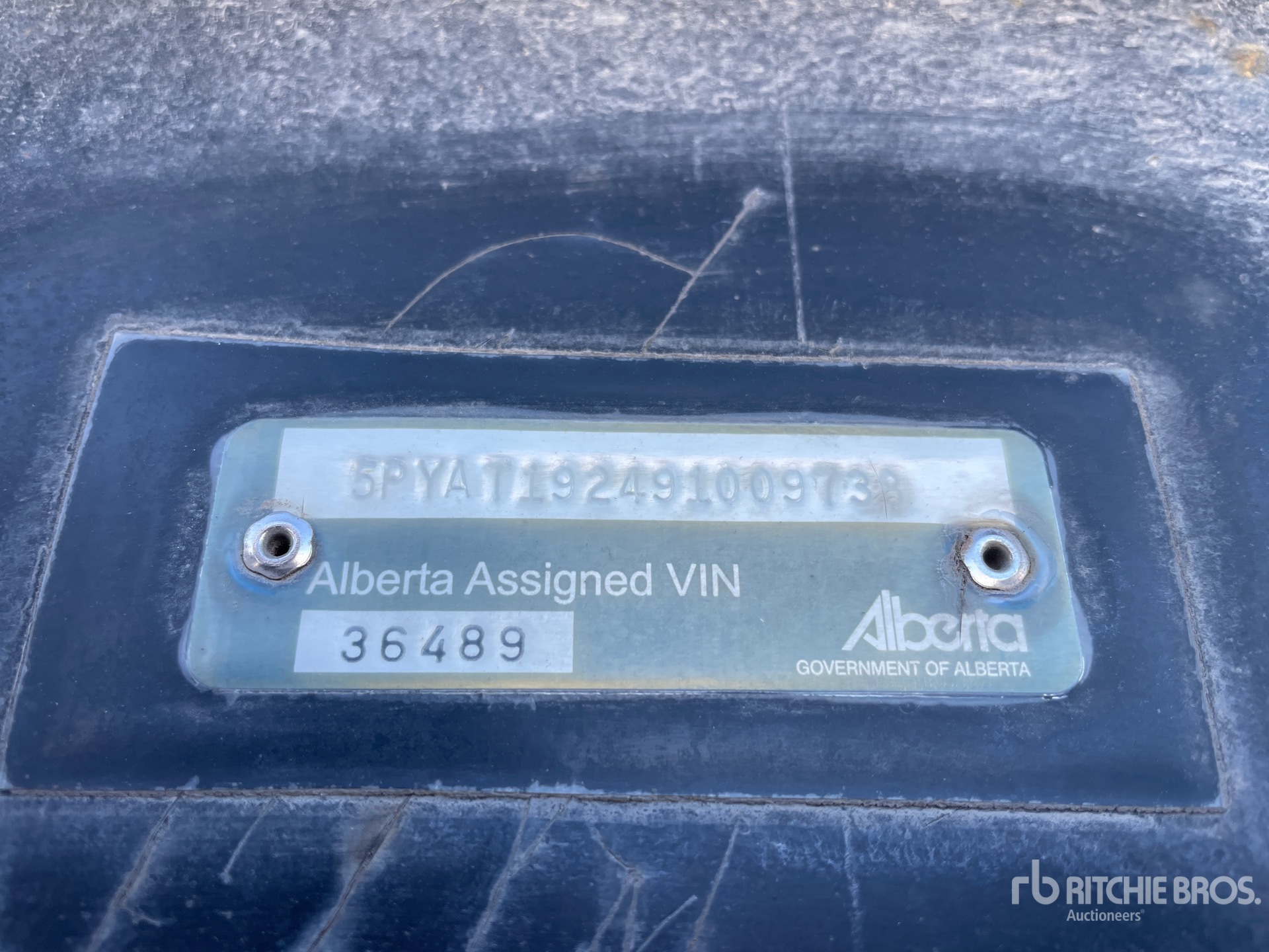 General Appearance with Numero seriale/numero d’identificazione del veicolo (VIN)