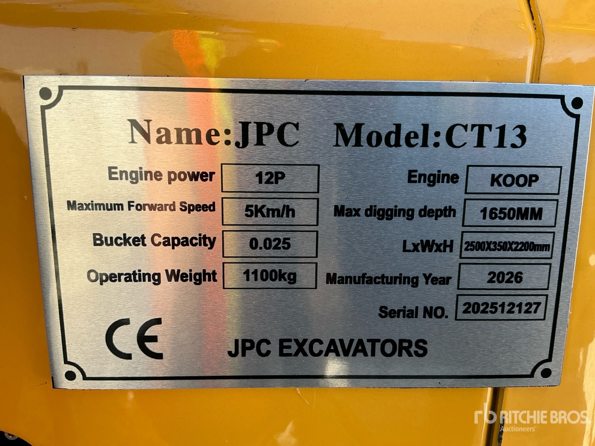 General Appearance with Numero seriale/numero d’identificazione del veicolo (VIN)
