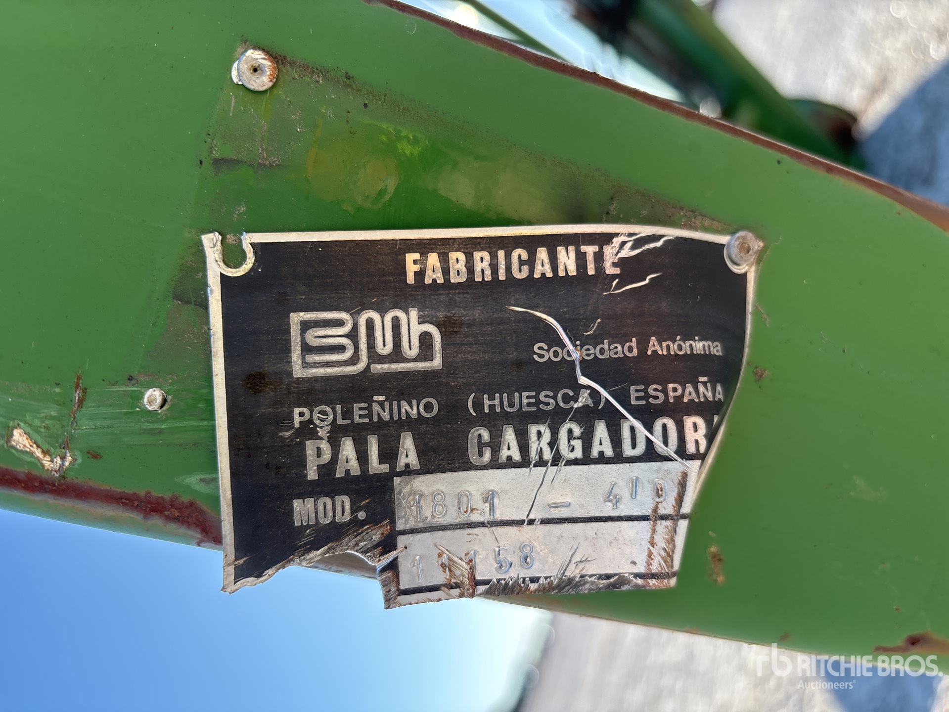 General Appearance with N.º de serie/VIN