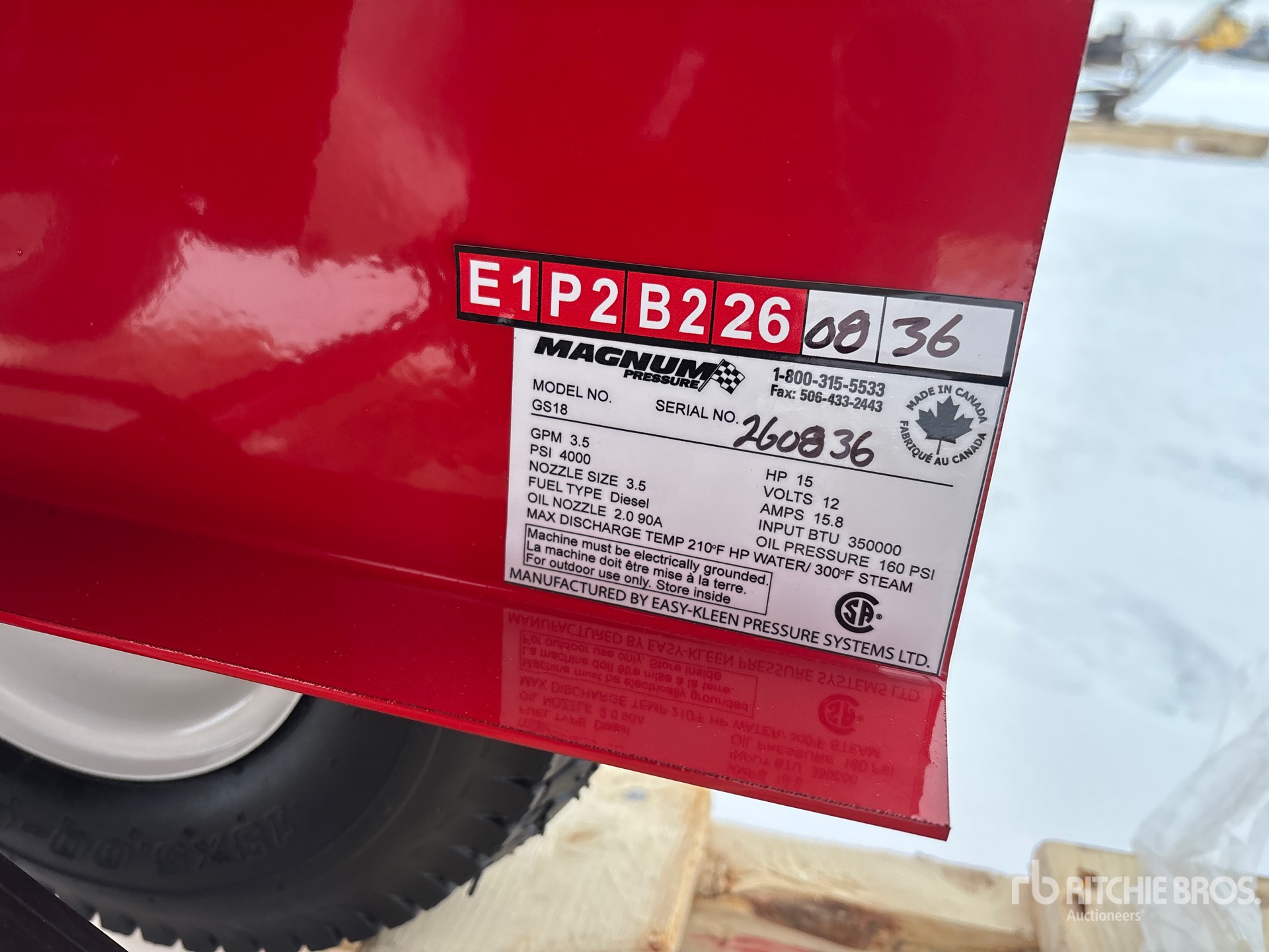 General Appearance with Seriennummer / FIN