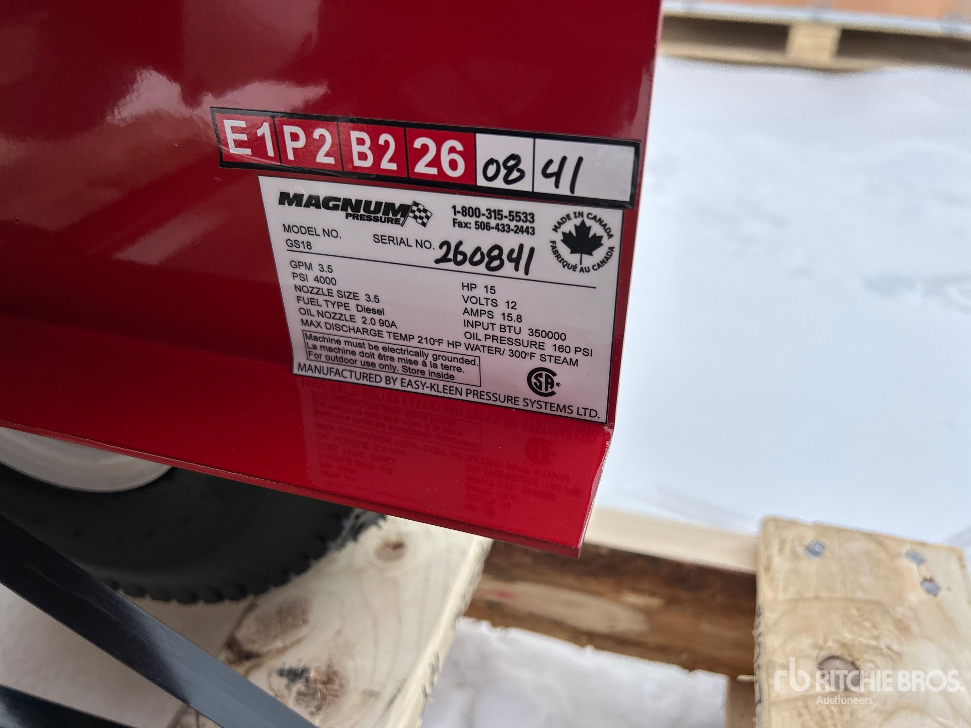 General Appearance with Seriennummer / FIN