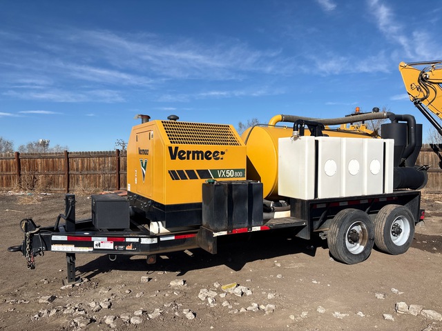 2024 Vermeer VX50800 800 gal T/A Vacuum Excavation Unit