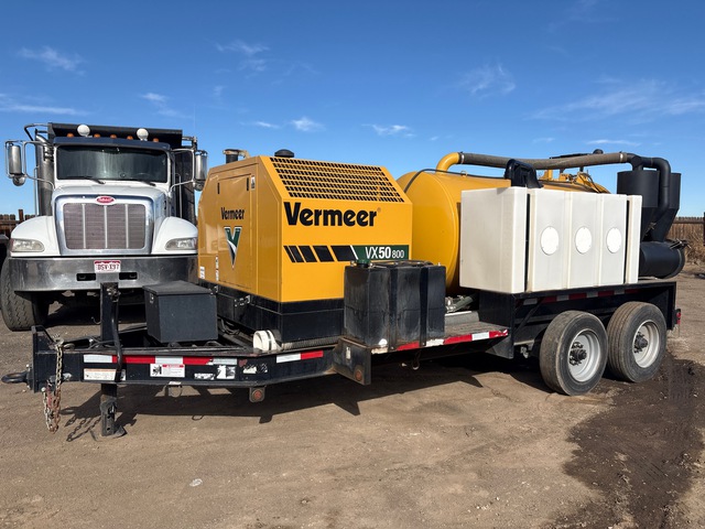 2023 Vermeer VX50800 800 gal T/A Vacuum Excavation Unit