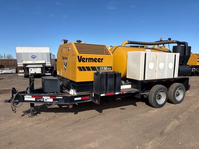 2023 Vermeer VX50800 800 gal T/A Vacuum Excavation Unit