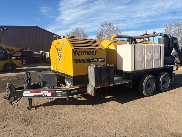 2023 Vermeer VX50800 800 gal T/A Vacuum Excavation Unit