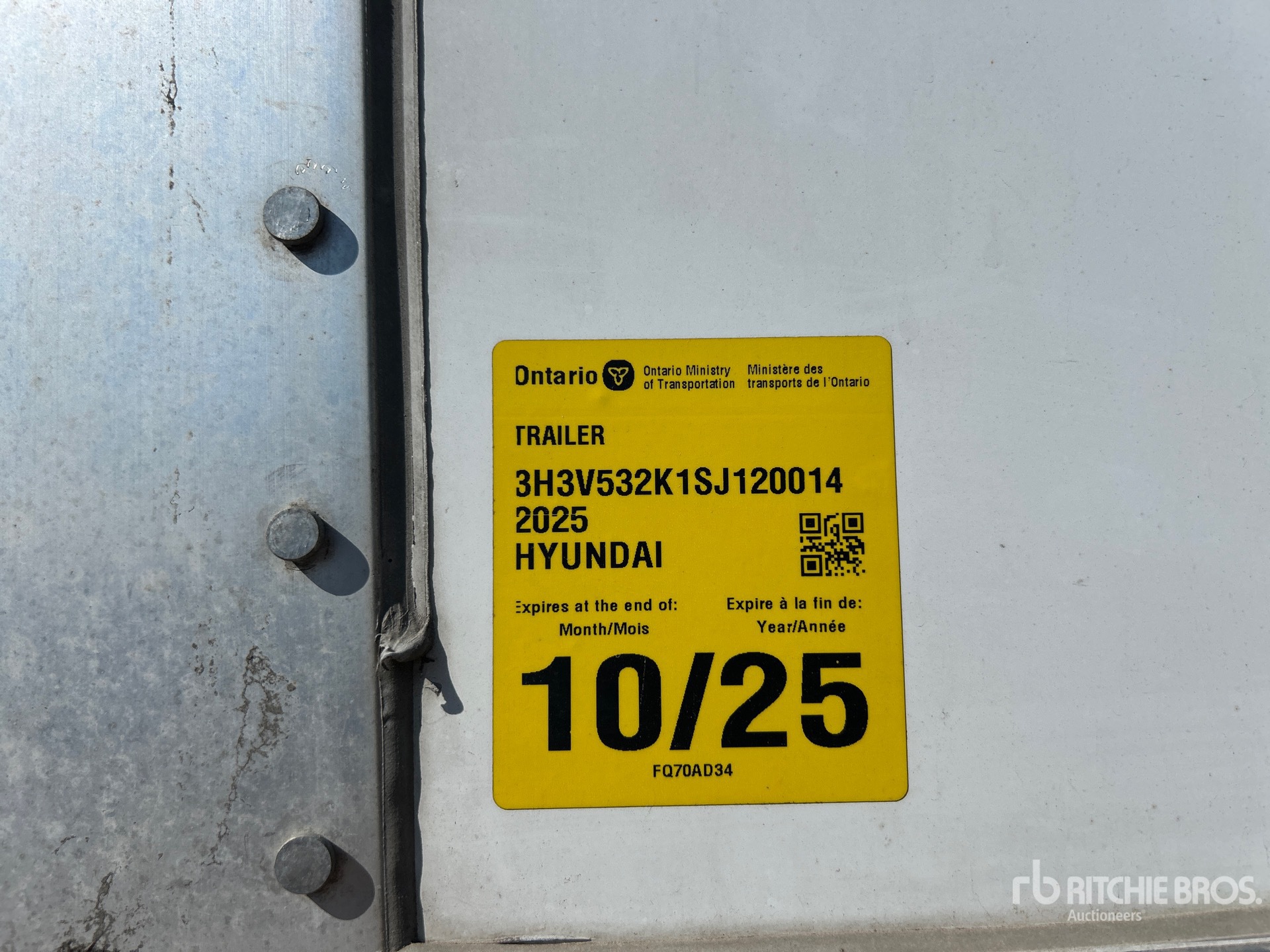 2025 Hyundai VC2530152-AJS