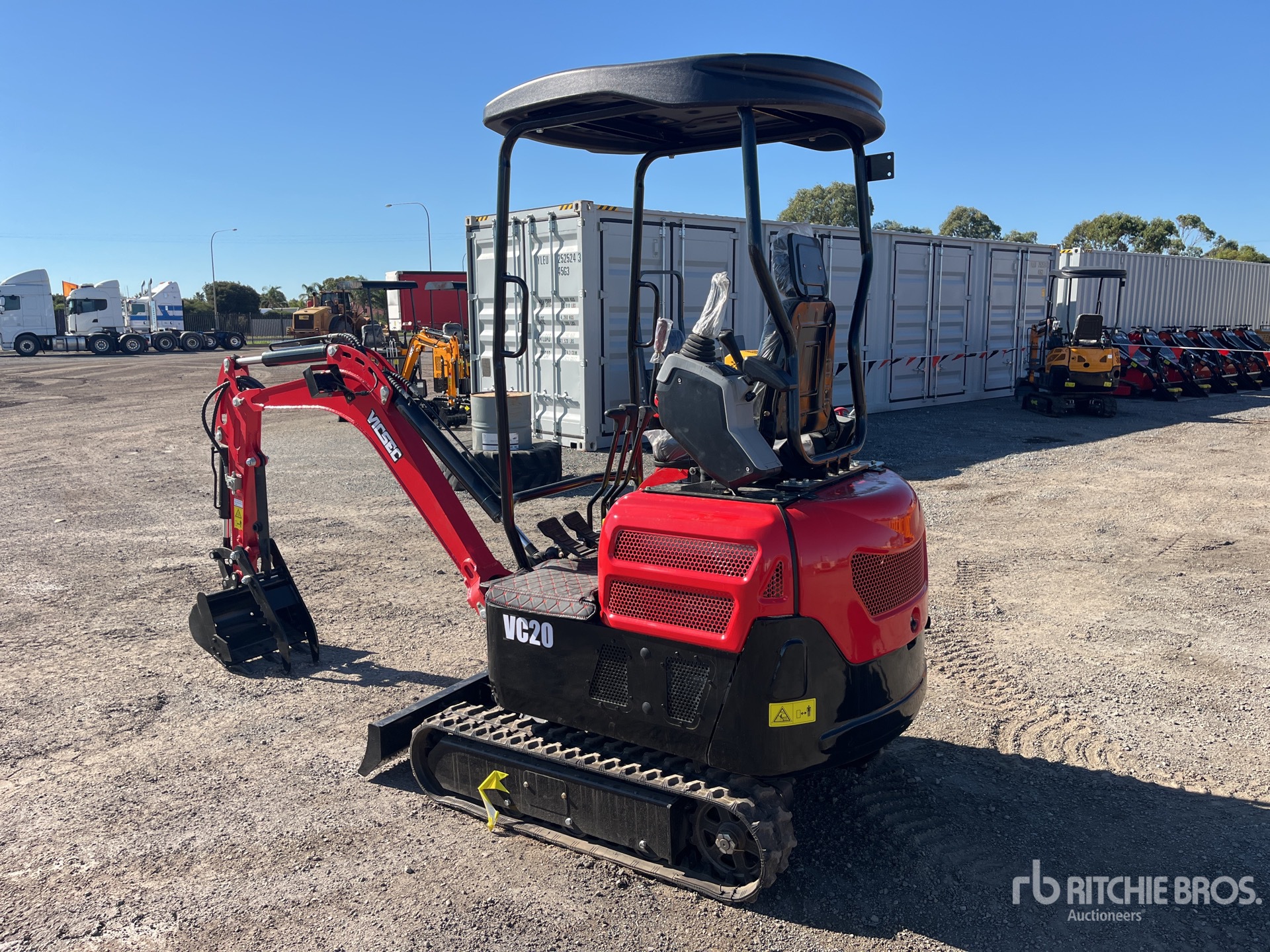 General Appearance with Picture, Left Rear Corner