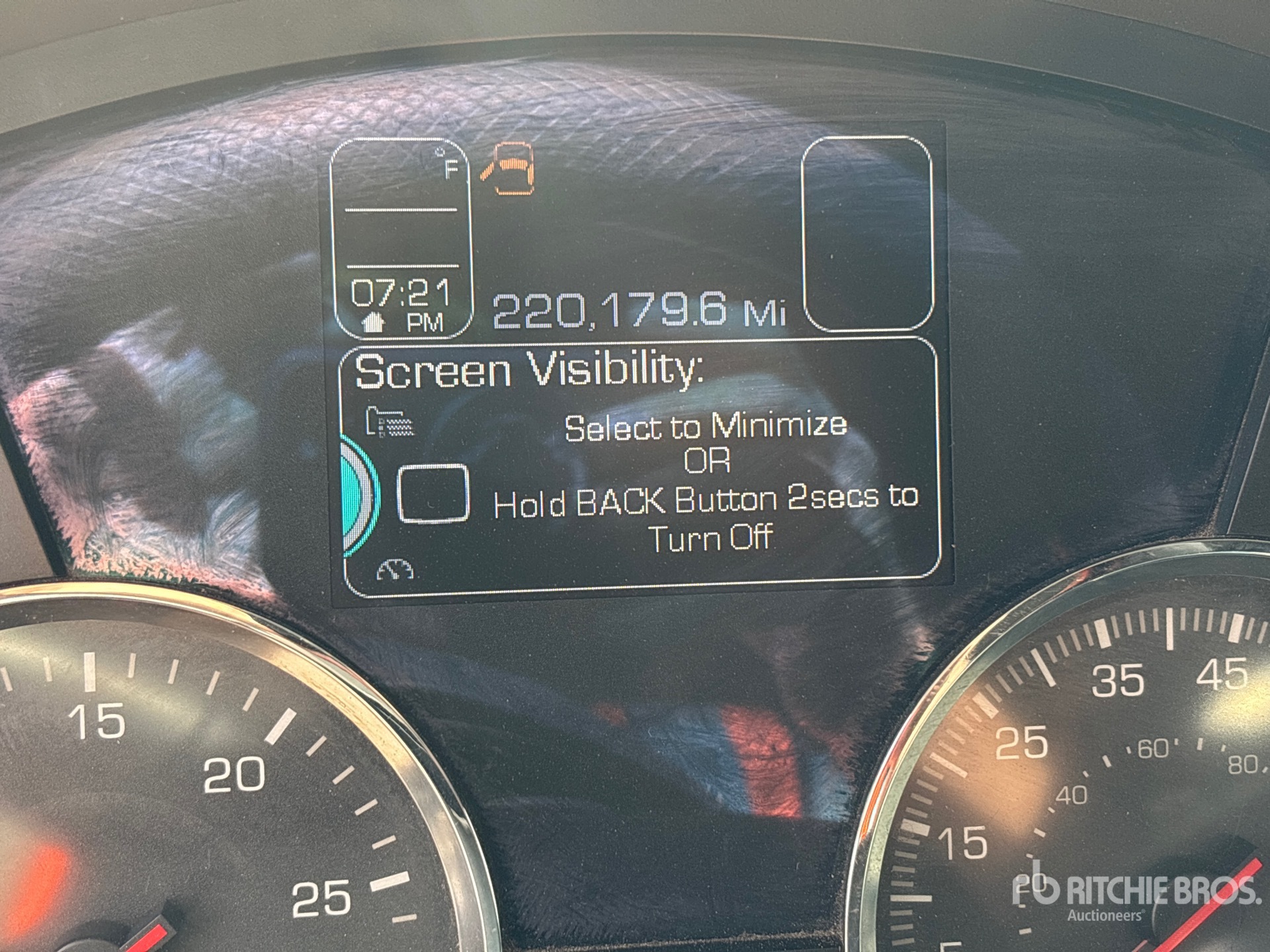 General Appearance with Hour Meter / Odometer