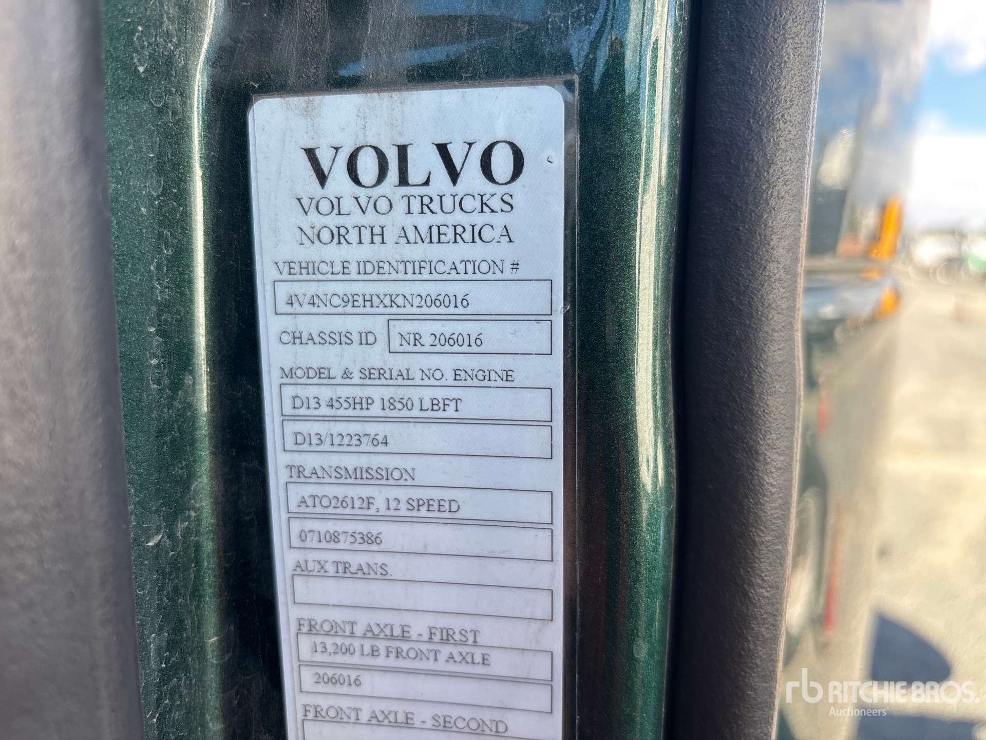 2019 Volvo VNL860