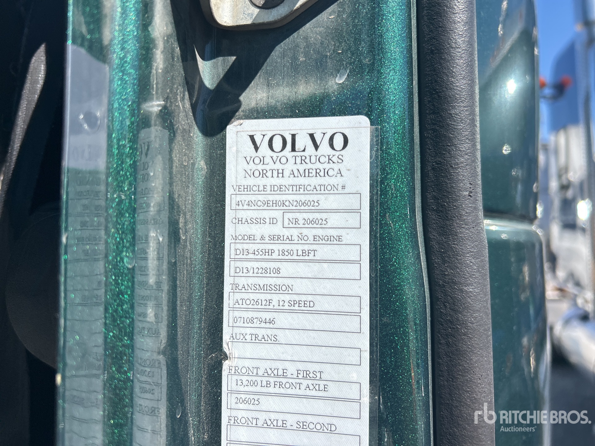 2019 Volvo VNL860