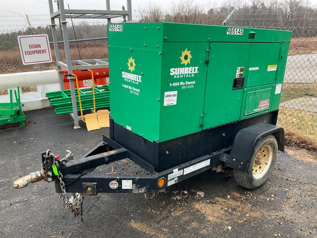 2016 MQ Power DCA25SSIU4FSG 20 kW Mobile Generator Set