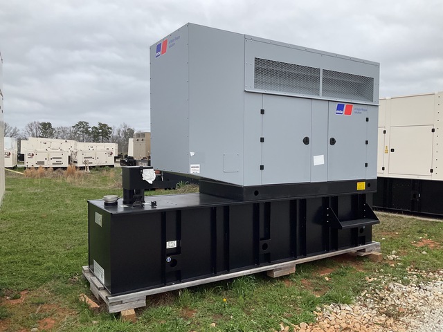 MTU DS200 200 kW Skid-Mounted Generator Set