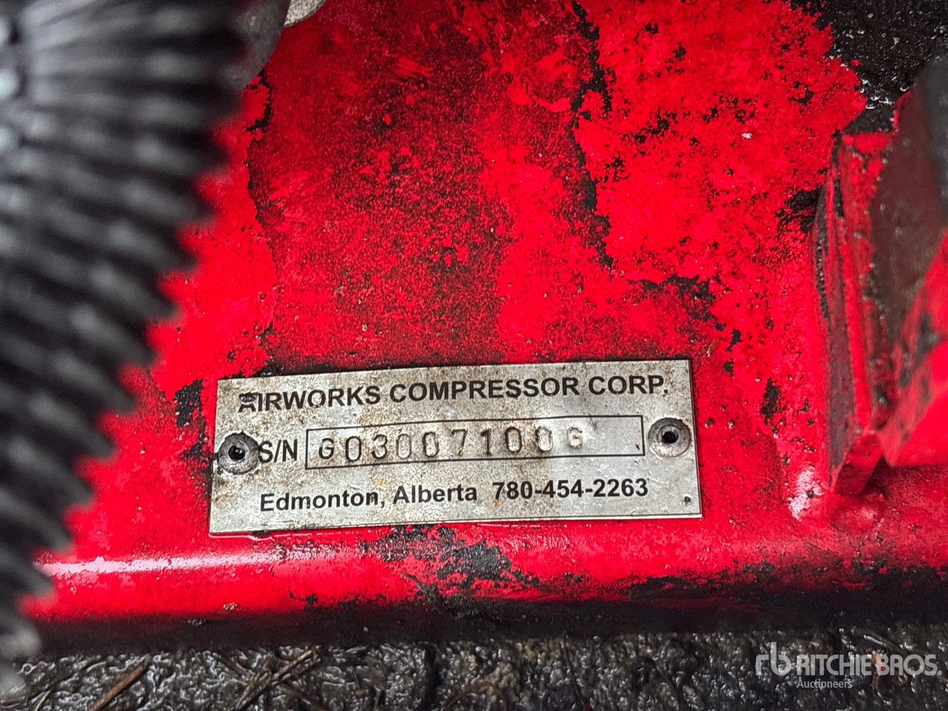 General Appearance with N.º de serie/VIN