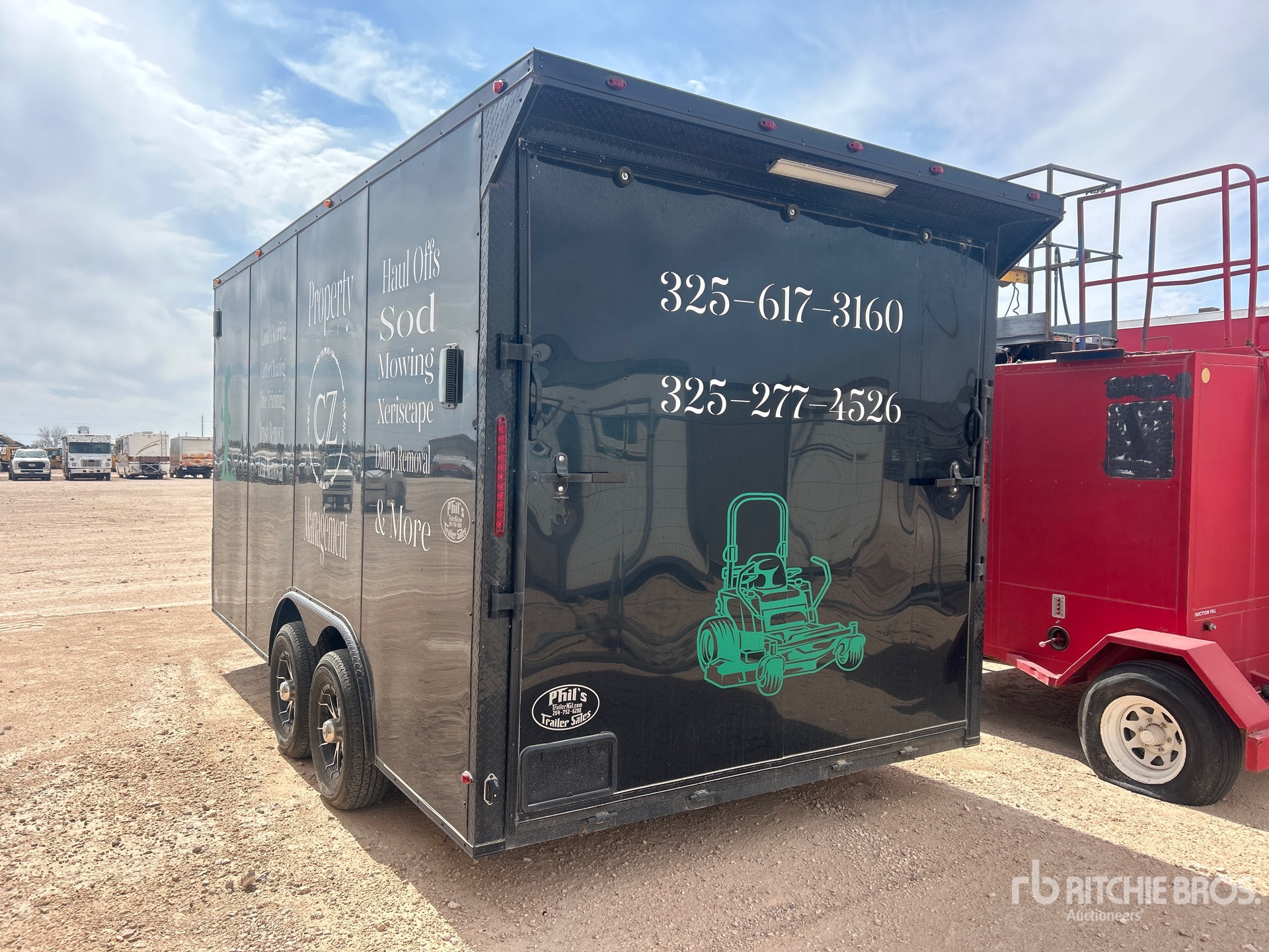 General Appearance with Picture, Left Rear Corner