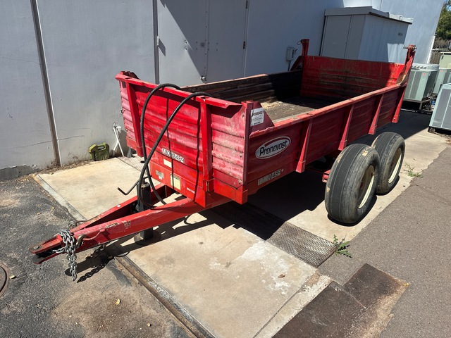2019 Pronovost P516 9 ft 9 in T/A End Dump Cart Trailer