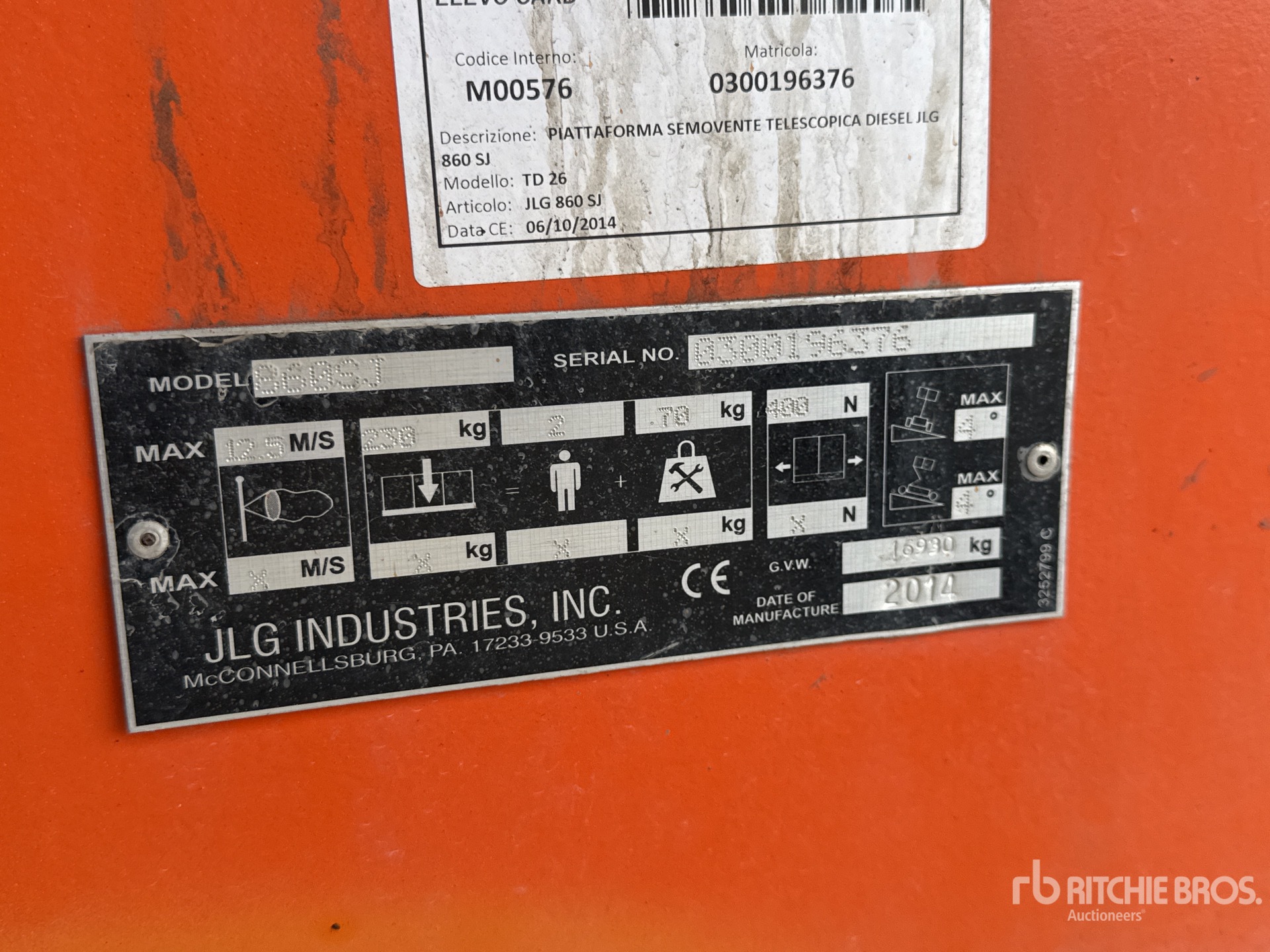 General Appearance with Seriennummer / FIN