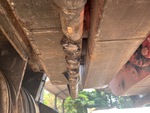 Crane Superstructure with Wear Pads