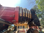 Crane Superstructure with Main Boom Sections