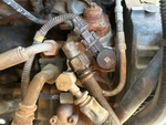 Engine with A/C Compressor