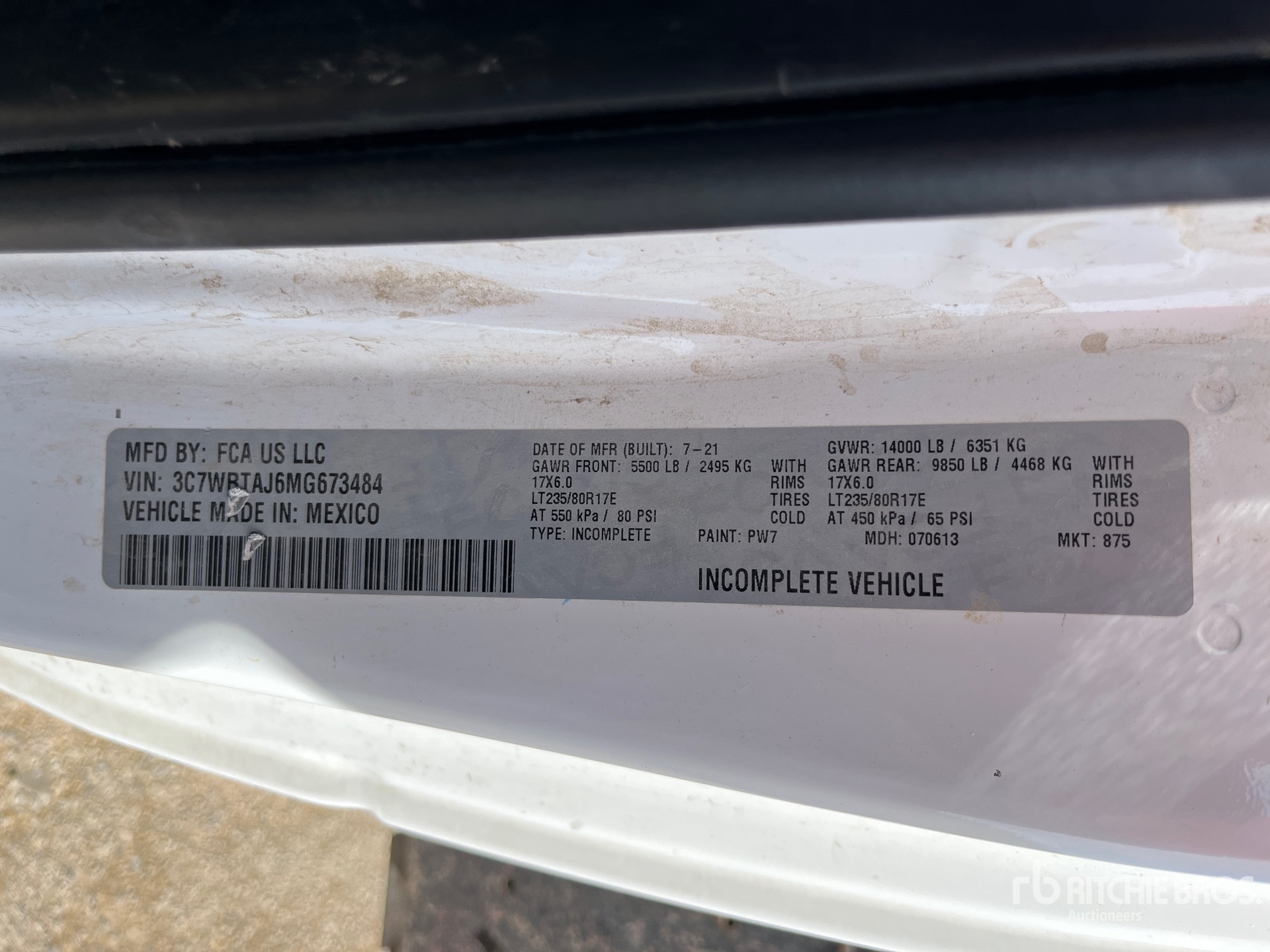 General Appearance with Seriennummer / FIN