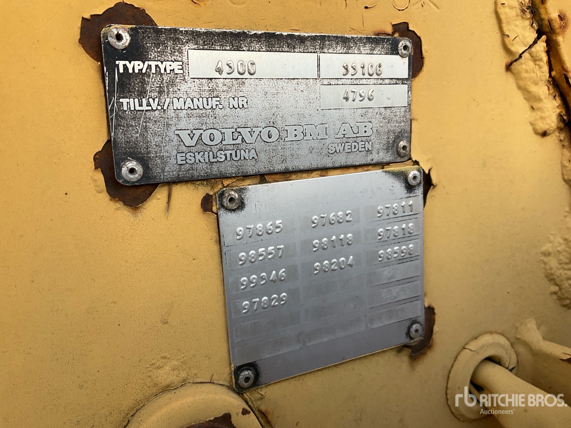 General Appearance with N.º de serie/VIN