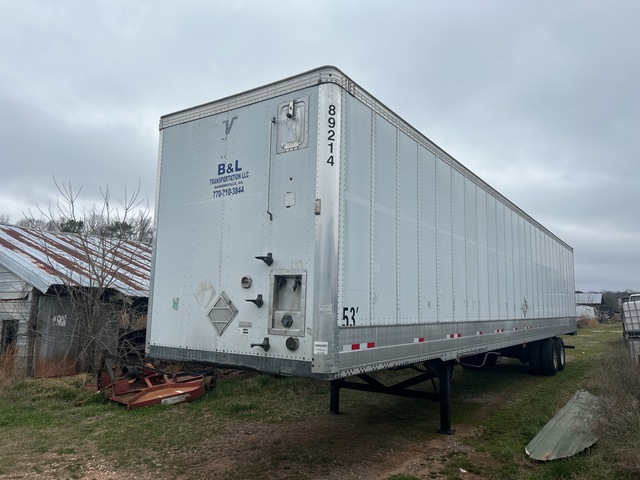2011 Vanguard VXP 53 ft x 102 in T/A Van Trailer