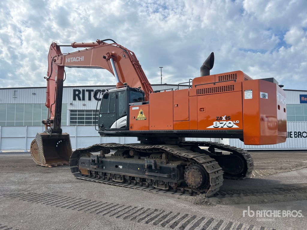 2021 Hitachi ZX870LC-6 VG Tracked Excavator | Ritchie Bros