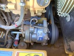 Engine with A/C Compressor