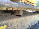 Undercarriage with Left Carrier Rollers