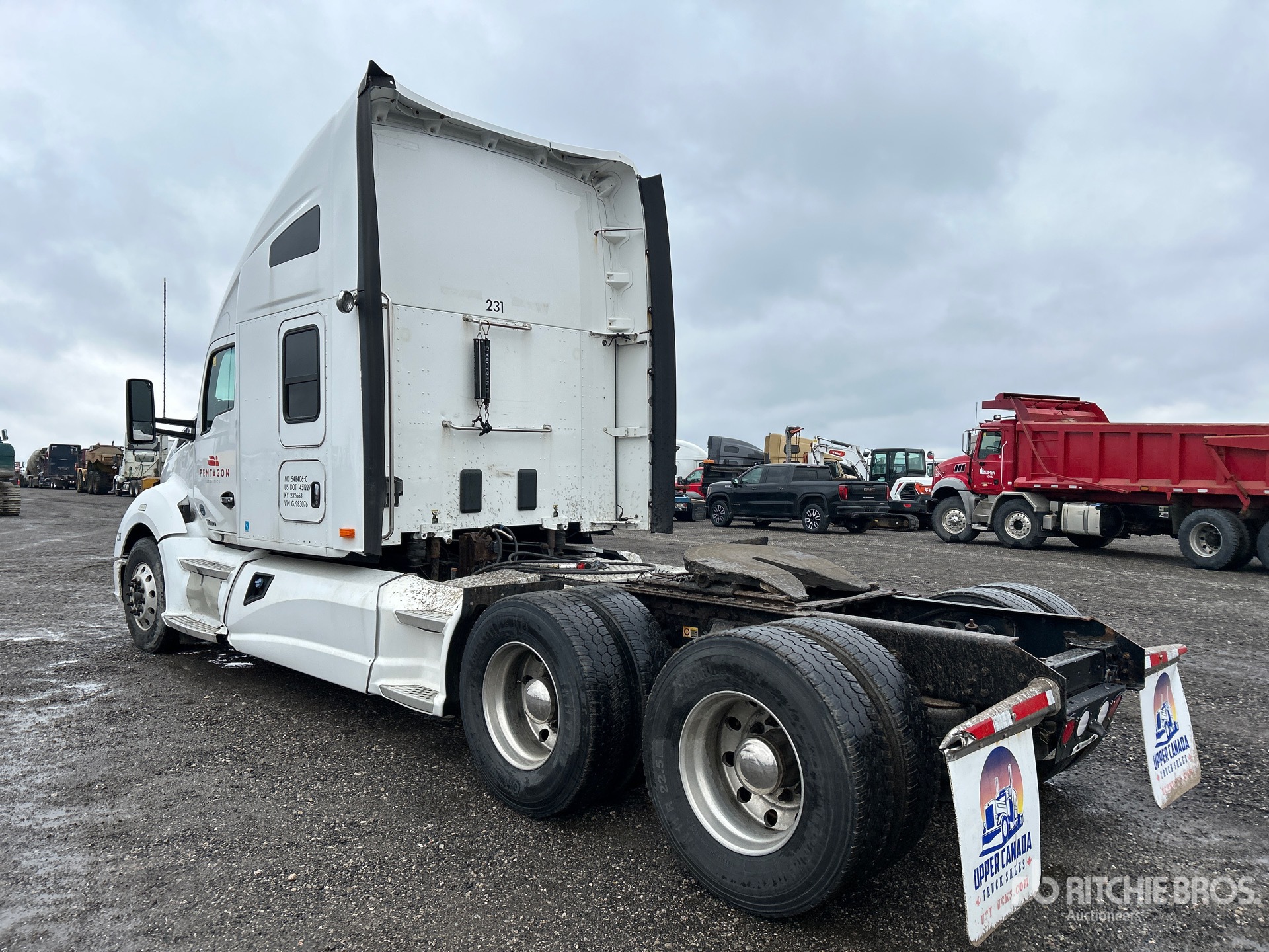 General Appearance with Picture, Left Rear Corner