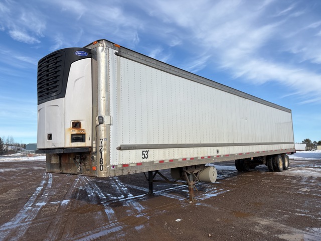 2013 Wabash 53 ft T/A Refrigerated Trailer