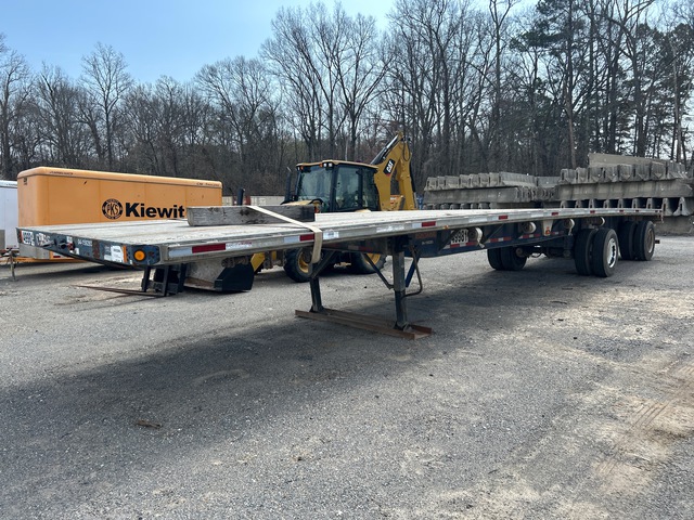 2007 Fontaine IFTW-6-8048WSAWK 48 ft T/A Spread Axle Flatbed Trailer